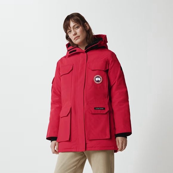 Canada Goose Red Expedition Parka S - Picture 3 of 16